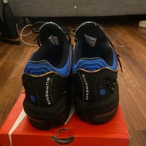 Supreme X Nike Air Max Tailwind 4 S Black Cobalt